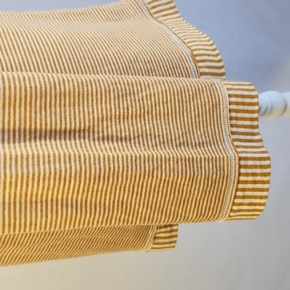 Anthropologie Maeve Marigold White Flared Sleeve Cowl Neck Tunic Top Size XS - Picture 8 of 13